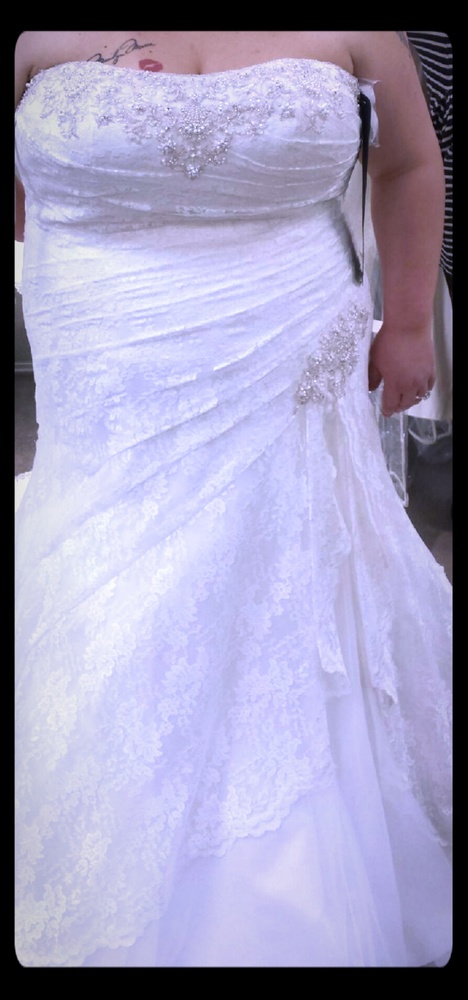 Sz 26 wedding dress,vail, 52dd corset and slip